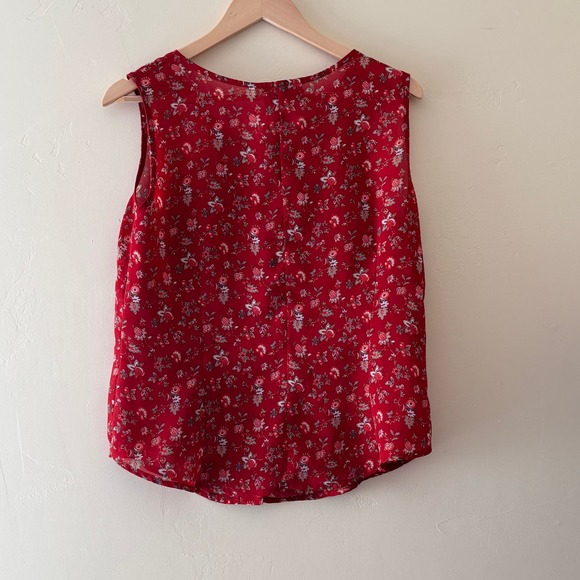 Saddle Ridge Floral Tank Top Size L - Picture 2 of 6